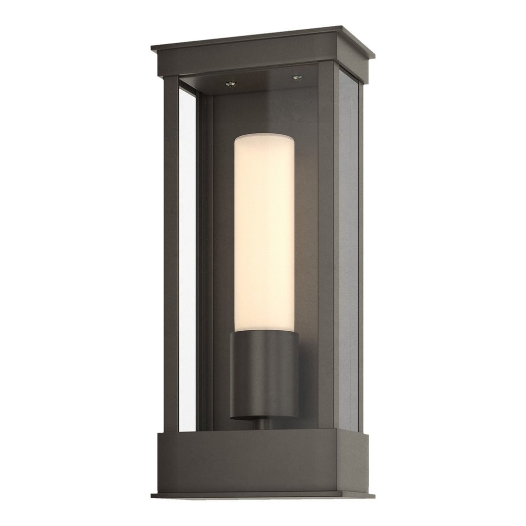 Hubbardton Forge Canada - 304320-SKT-77-GG0392 - One Light Outdoor Wall Sconce - Portico - Coastal Dark Smoke