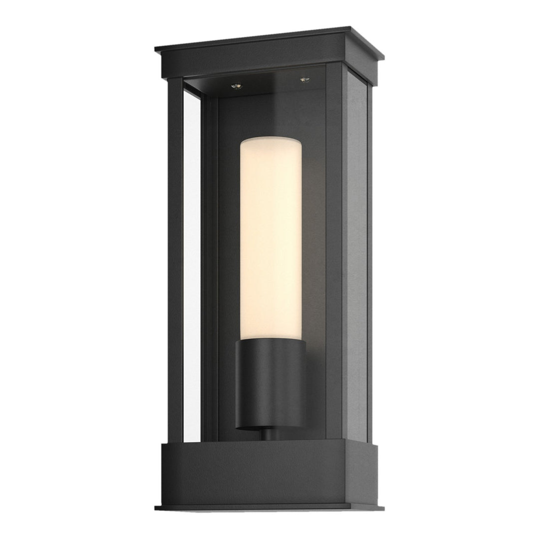Hubbardton Forge Canada - 304320-SKT-80-GG0392 - One Light Outdoor Wall Sconce - Portico - Coastal Black