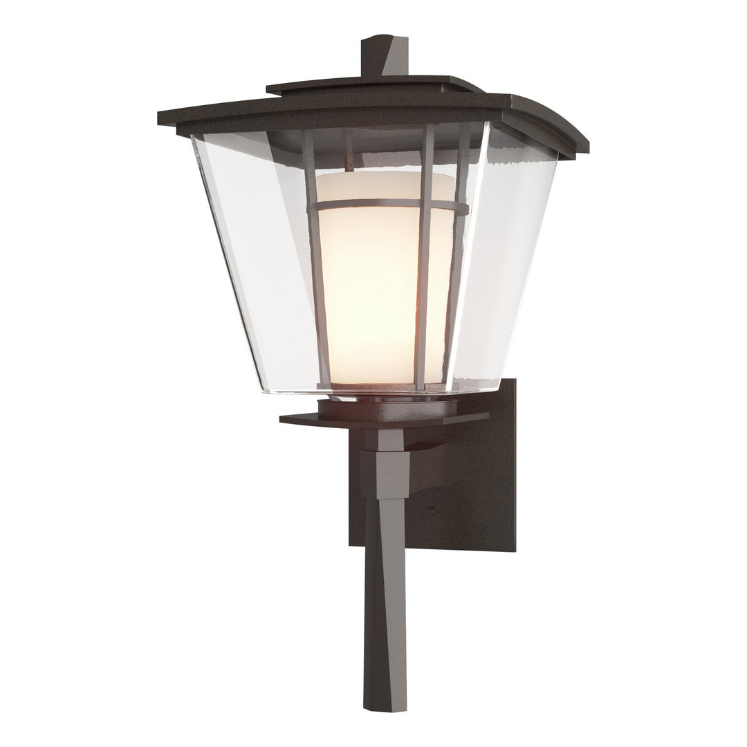 Hubbardton Forge Canada - 304815-SKT-14-ZU0295 - One Light Outdoor Wall Sconce - Beacon Hall - Coastal Oil Rubbed Bronze