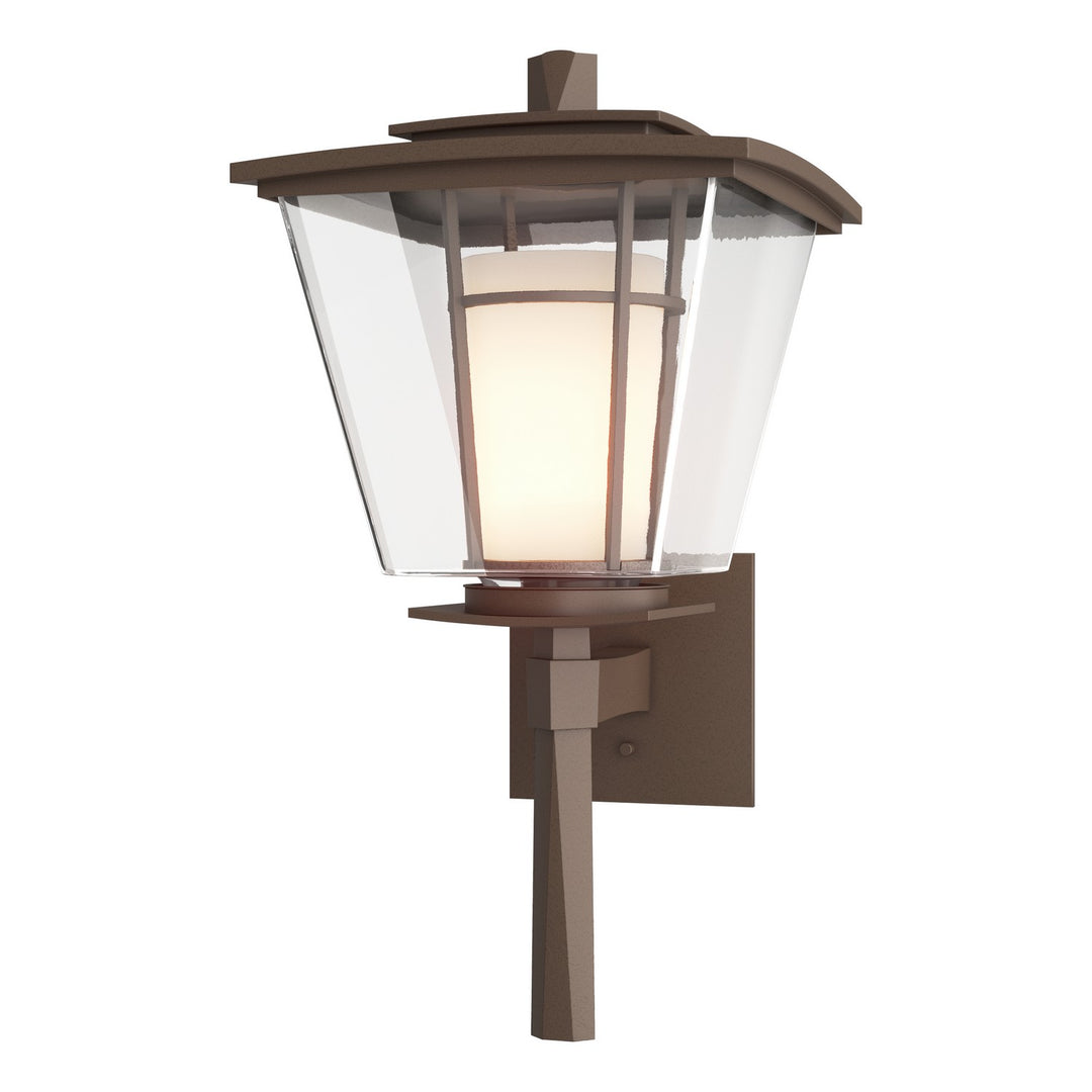 Hubbardton Forge Canada - 304815-SKT-75-ZU0295 - One Light Outdoor Wall Sconce - Beacon Hall - Coastal Bronze