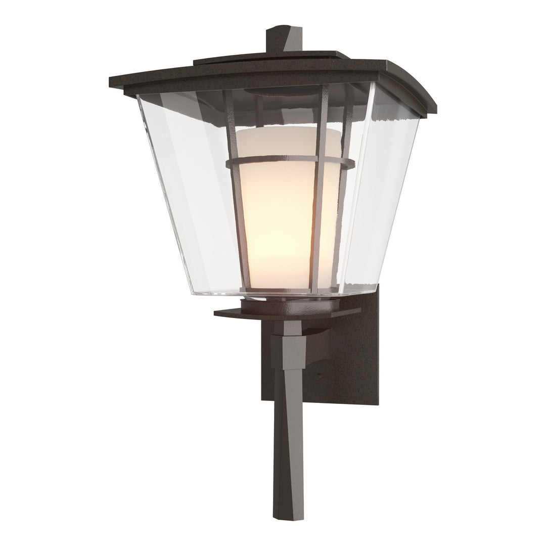 Hubbardton Forge Canada - 304820-SKT-14-ZU0287 - One Light Outdoor Wall Sconce - Beacon Hall - Coastal Oil Rubbed Bronze