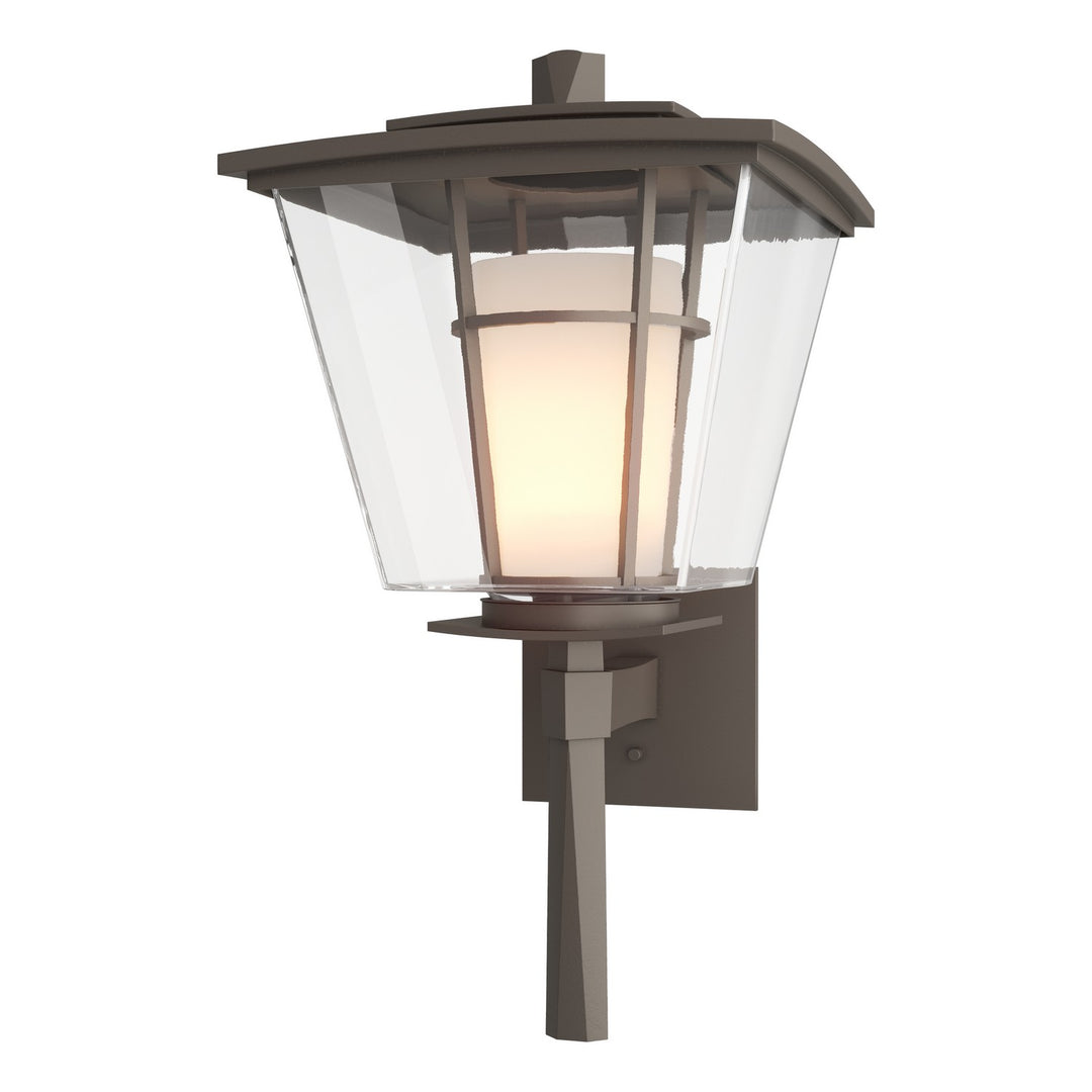 Hubbardton Forge Canada - 304820-SKT-77-ZU0287 - One Light Outdoor Wall Sconce - Beacon Hall - Coastal Dark Smoke
