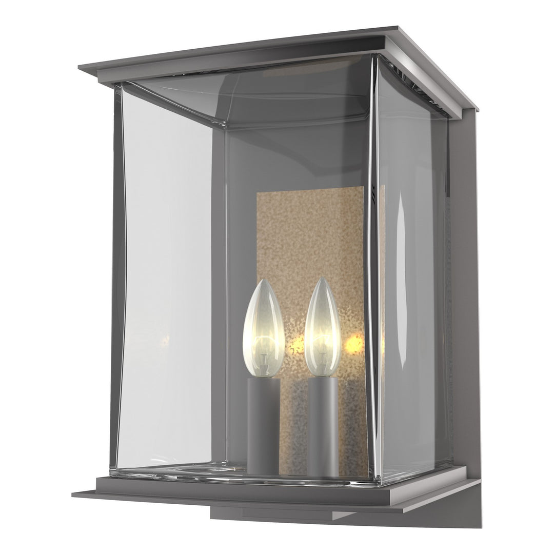 Hubbardton Forge Canada - 304842-SKT-78-83-ZM0084 - Two Light Outdoor Wall Sconce - Kingston - Coastal Burnished Steel