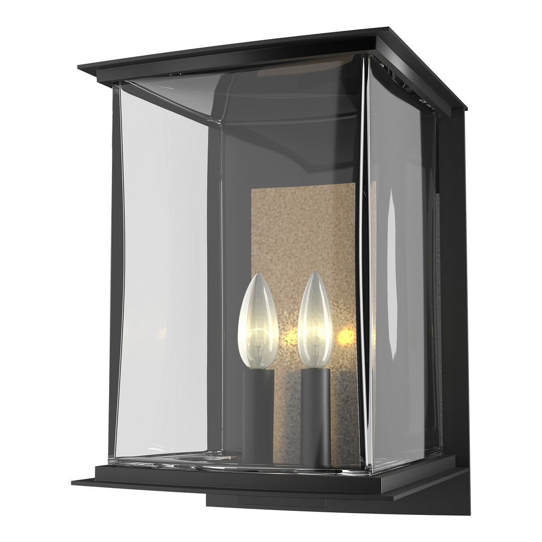 Hubbardton Forge Canada - 304842-SKT-80-83-ZM0084 - Two Light Outdoor Wall Sconce - Kingston - Coastal Black