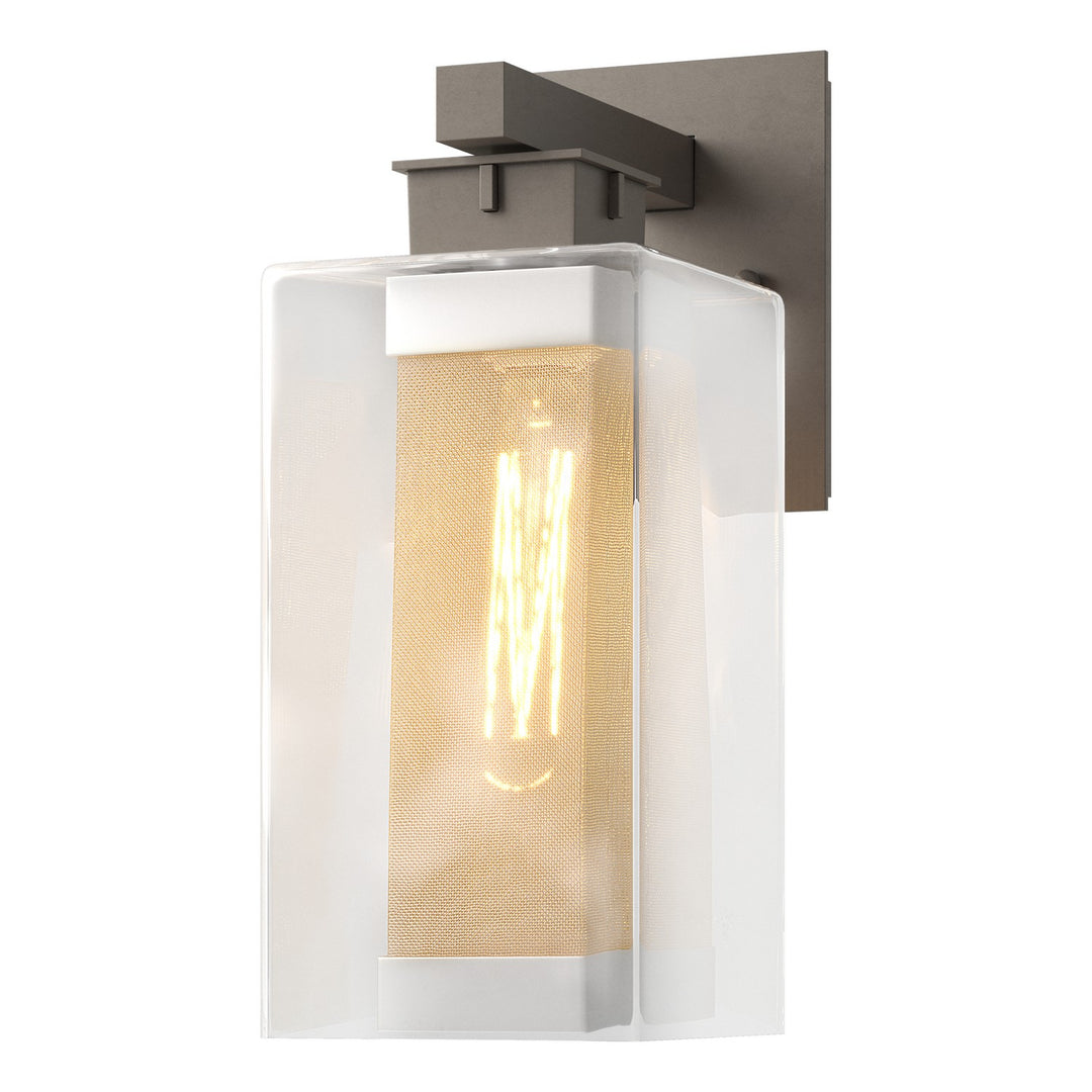 Hubbardton Forge Canada - 304852-SKT-77-72-ZM0093 - One Light Outdoor Wall Sconce - Polaris - Coastal Dark Smoke