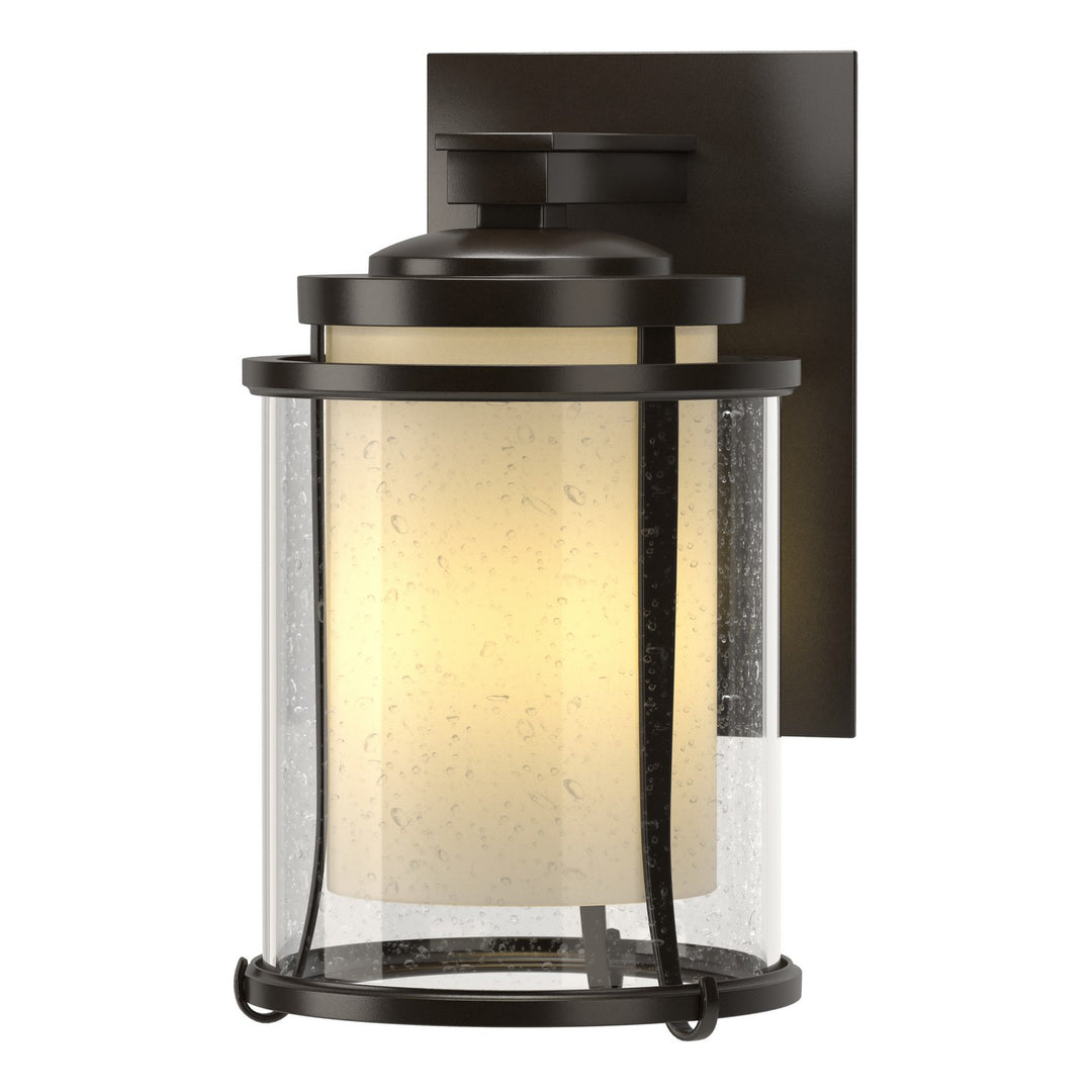 Hubbardton Forge Canada - 305605-SKT-14-ZS0296 - One Light Outdoor Wall Sconce - Meridian - Coastal Oil Rubbed Bronze