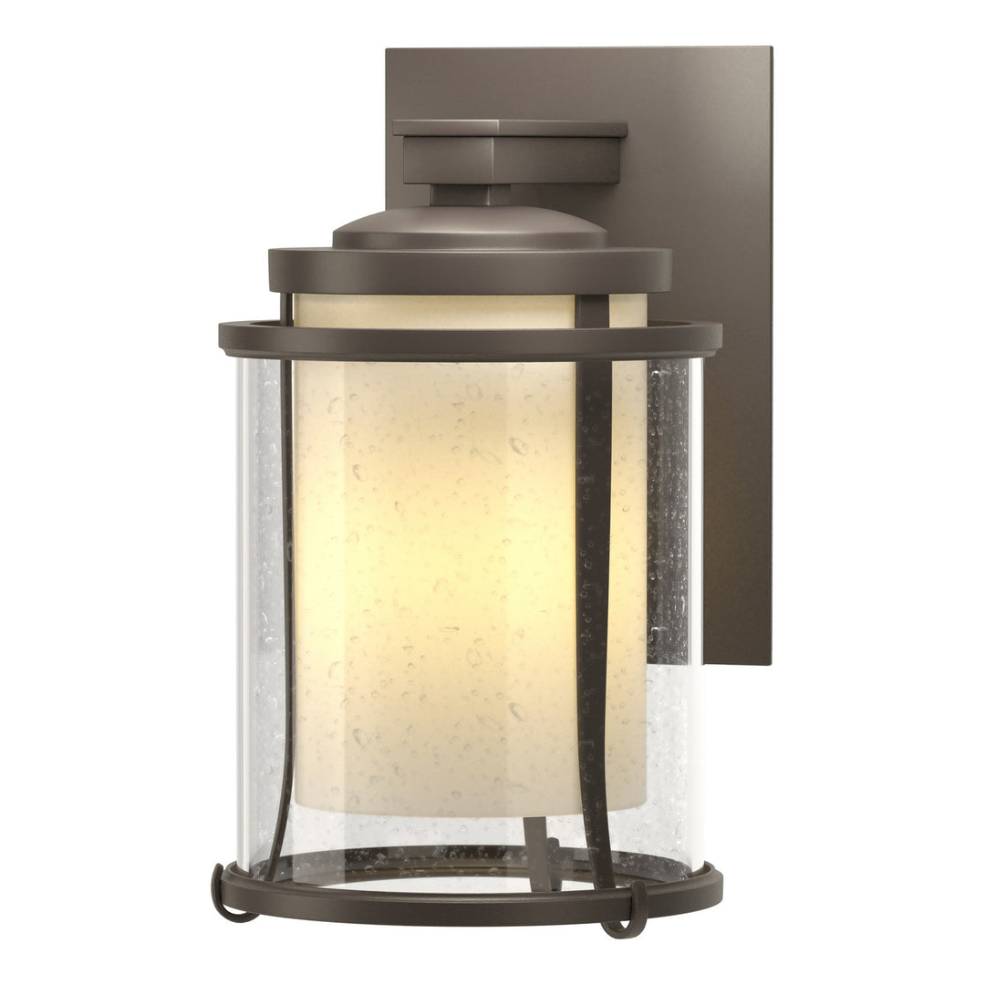 Hubbardton Forge Canada - 305605-SKT-77-ZS0296 - One Light Outdoor Wall Sconce - Meridian - Coastal Dark Smoke