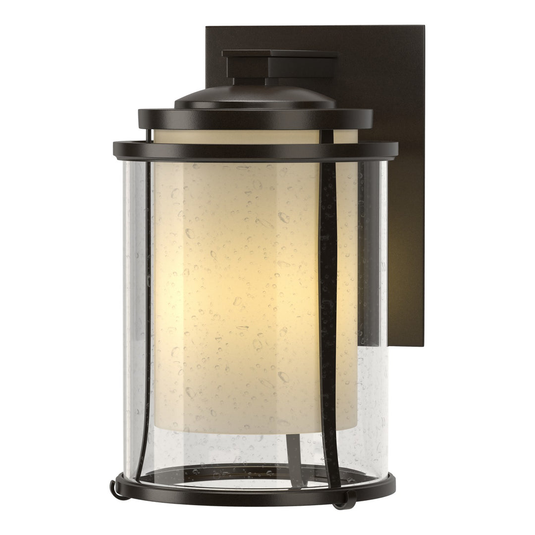 Hubbardton Forge Canada - 305615-SKT-14-ZS0283 - One Light Outdoor Wall Sconce - Meridian - Coastal Oil Rubbed Bronze