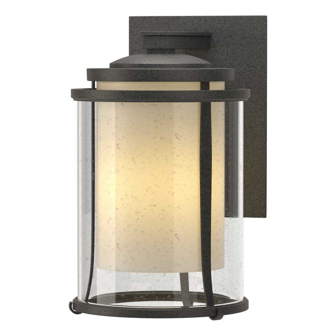 Hubbardton Forge Canada - 305615-SKT-20-ZS0283 - One Light Outdoor Wall Sconce - Meridian - Coastal Natural Iron