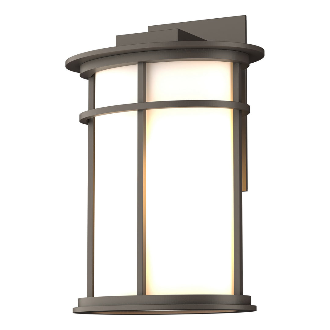 Hubbardton Forge Canada - 305650-SKT-77-GG0366 - One Light Outdoor Wall Sconce - Province - Coastal Dark Smoke