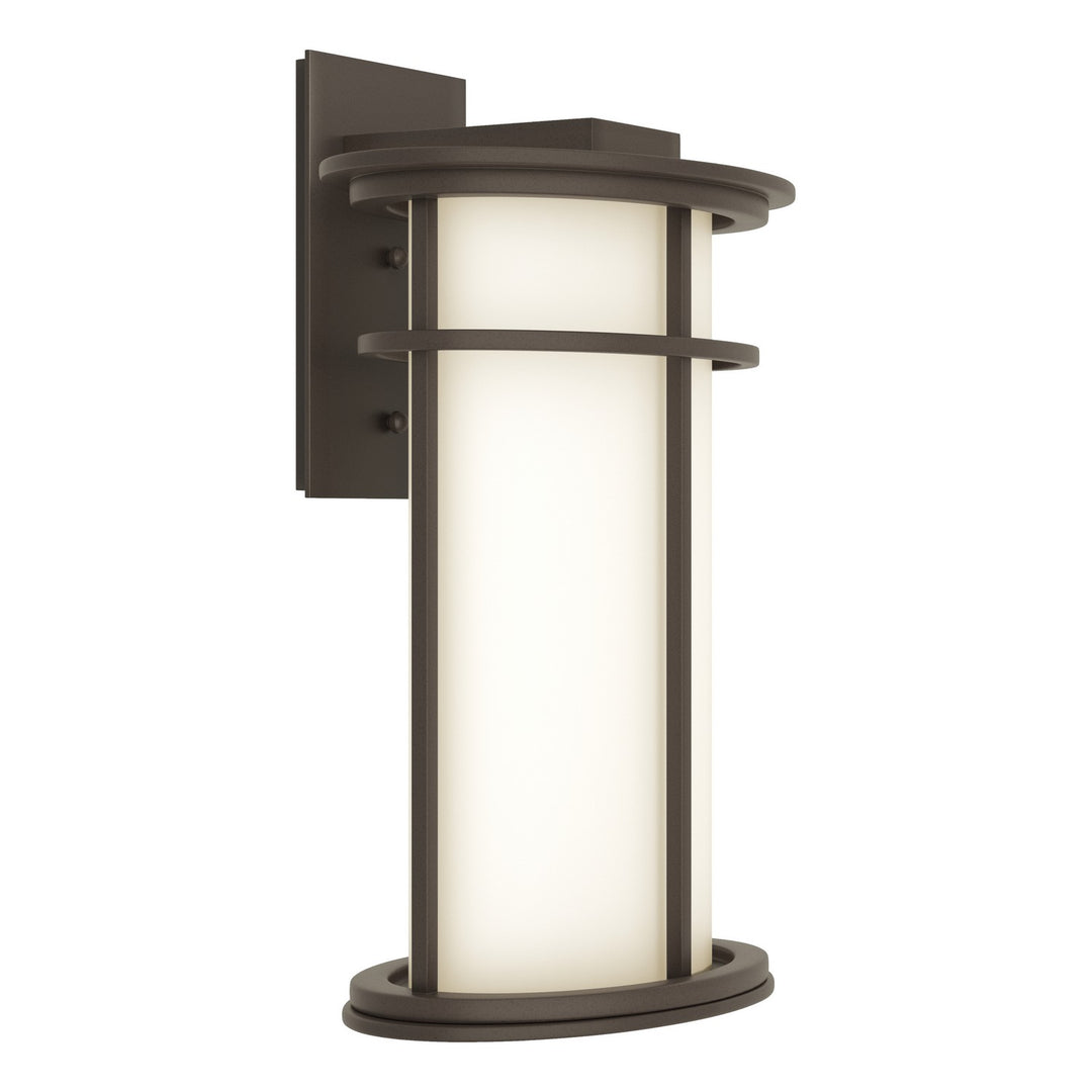 Hubbardton Forge Canada - 305655-SKT-77-GG0387 - One Light Outdoor Wall Sconce - Province - Coastal Dark Smoke