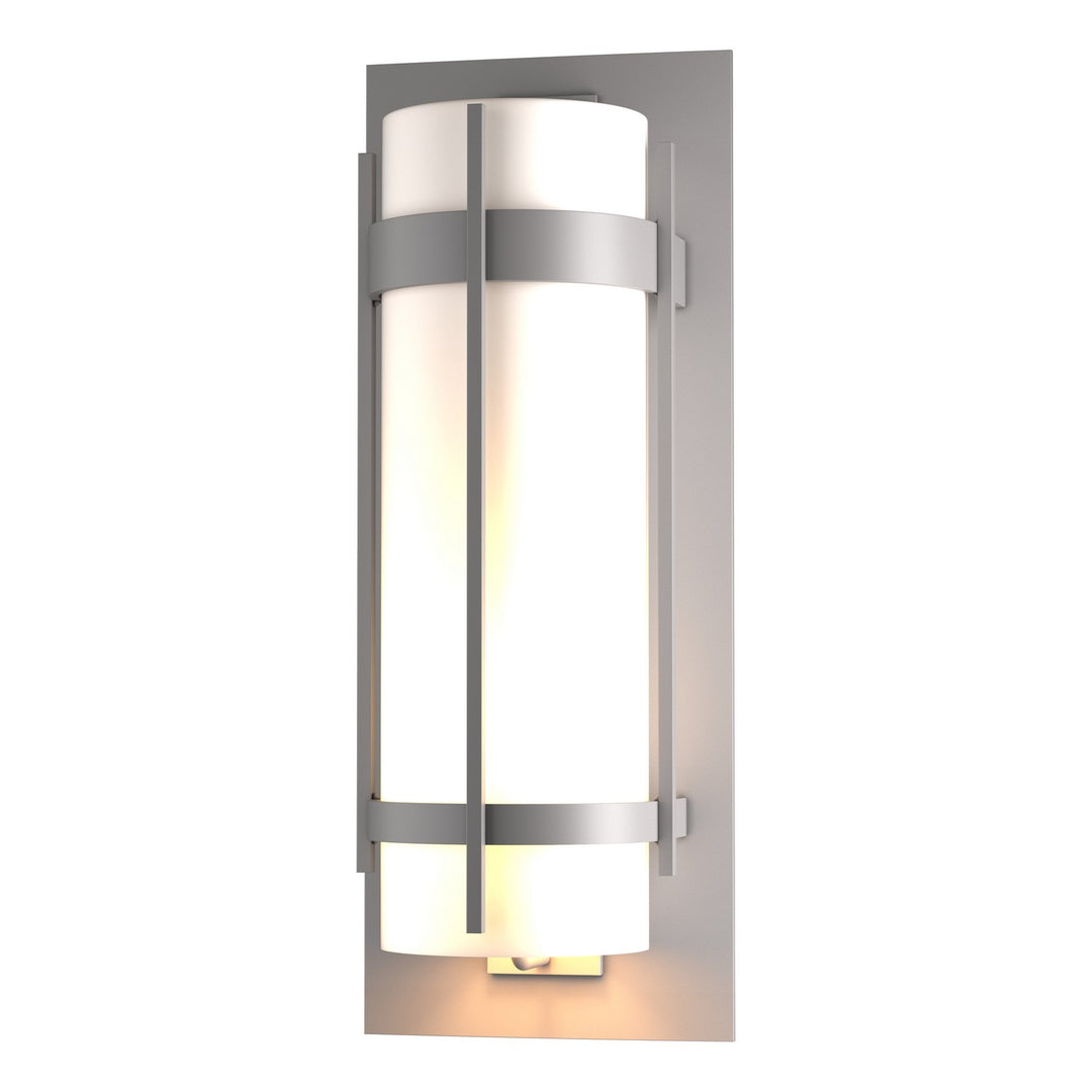 Hubbardton Forge Canada - 305895-SKT-78-GG0240 - One Light Outdoor Wall Sconce - Banded - Coastal Burnished Steel