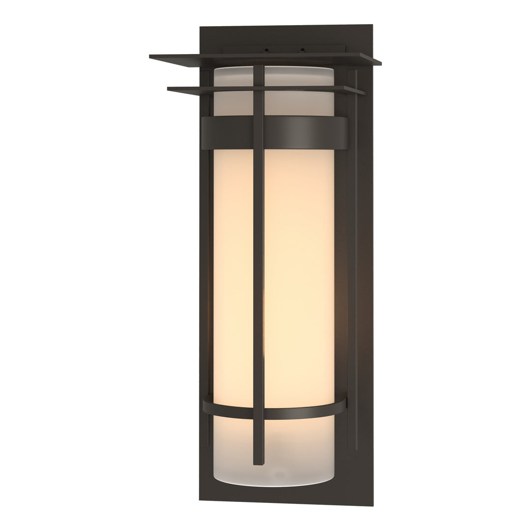 Hubbardton Forge Canada - 305995-SKT-75-GG0240 - One Light Outdoor Wall Sconce - Banded - Coastal Bronze