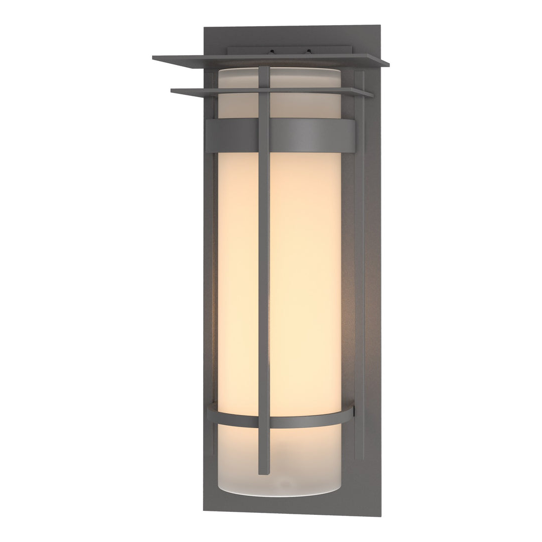 Hubbardton Forge Canada - 305995-SKT-78-GG0240 - One Light Outdoor Wall Sconce - Banded - Coastal Burnished Steel