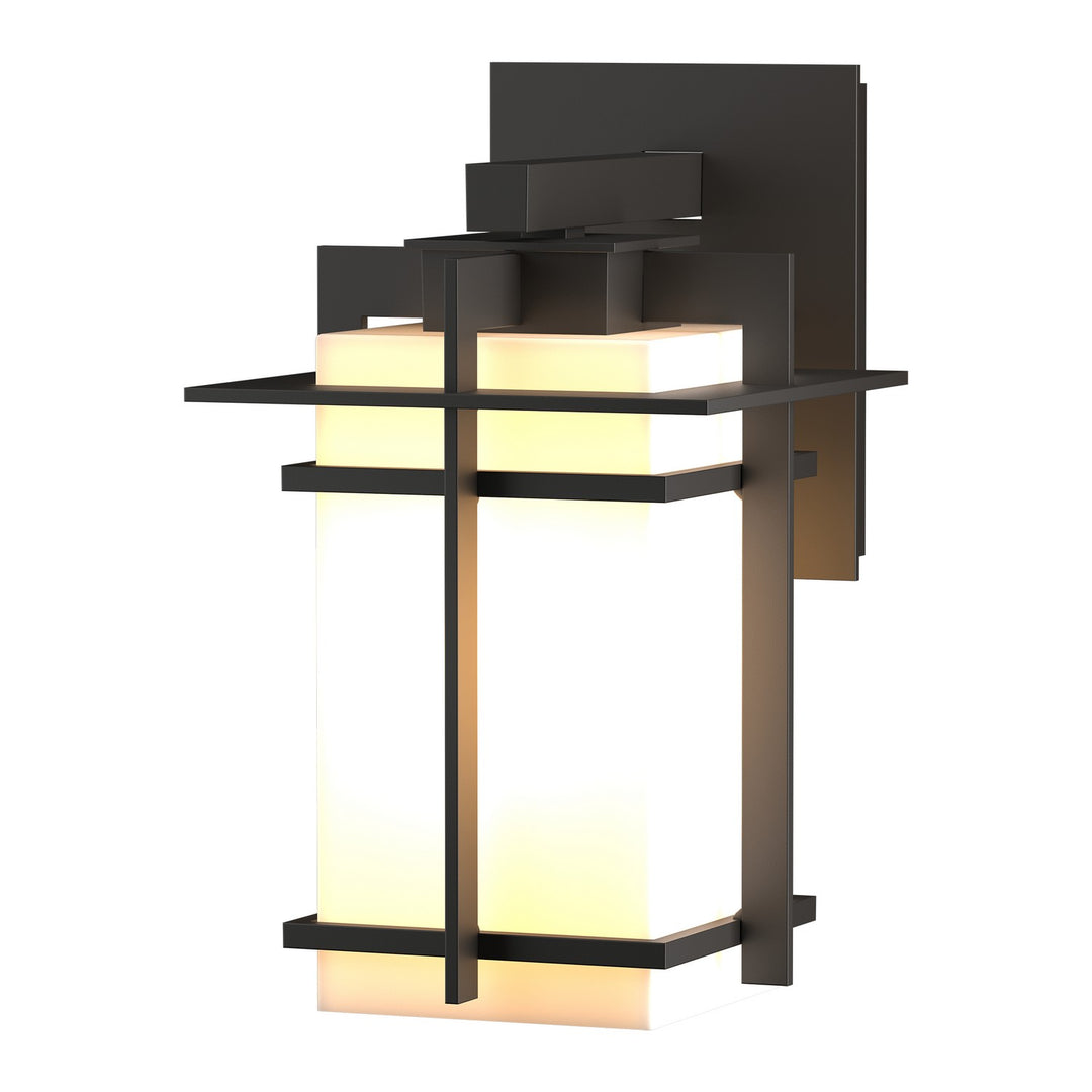 Hubbardton Forge Canada - 306007-SKT-14-GG0111 - One Light Outdoor Wall Sconce - Tourou - Coastal Oil Rubbed Bronze