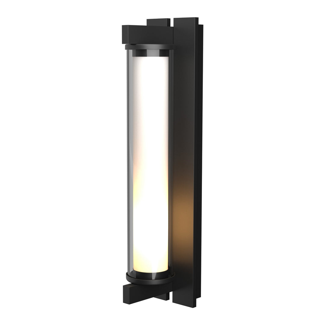 Hubbardton Forge Canada - 306455-SKT-80-ZM0390 - One Light Outdoor Wall Sconce - Fuse - Coastal Black