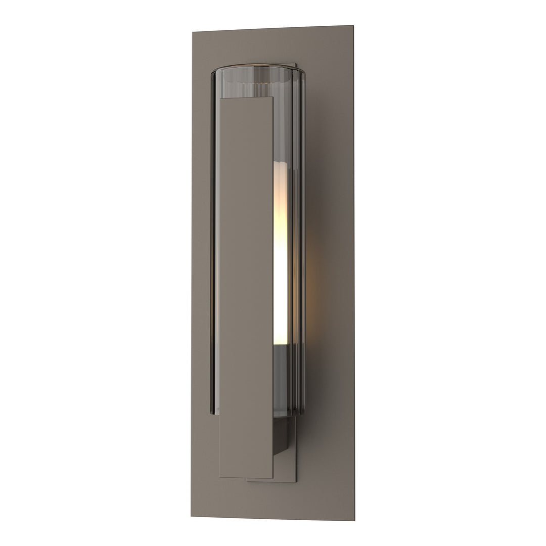 Hubbardton Forge Canada - 307281-SKT-77-ZU0660 - One Light Outdoor Wall Sconce - Vertical Bar - Coastal Dark Smoke