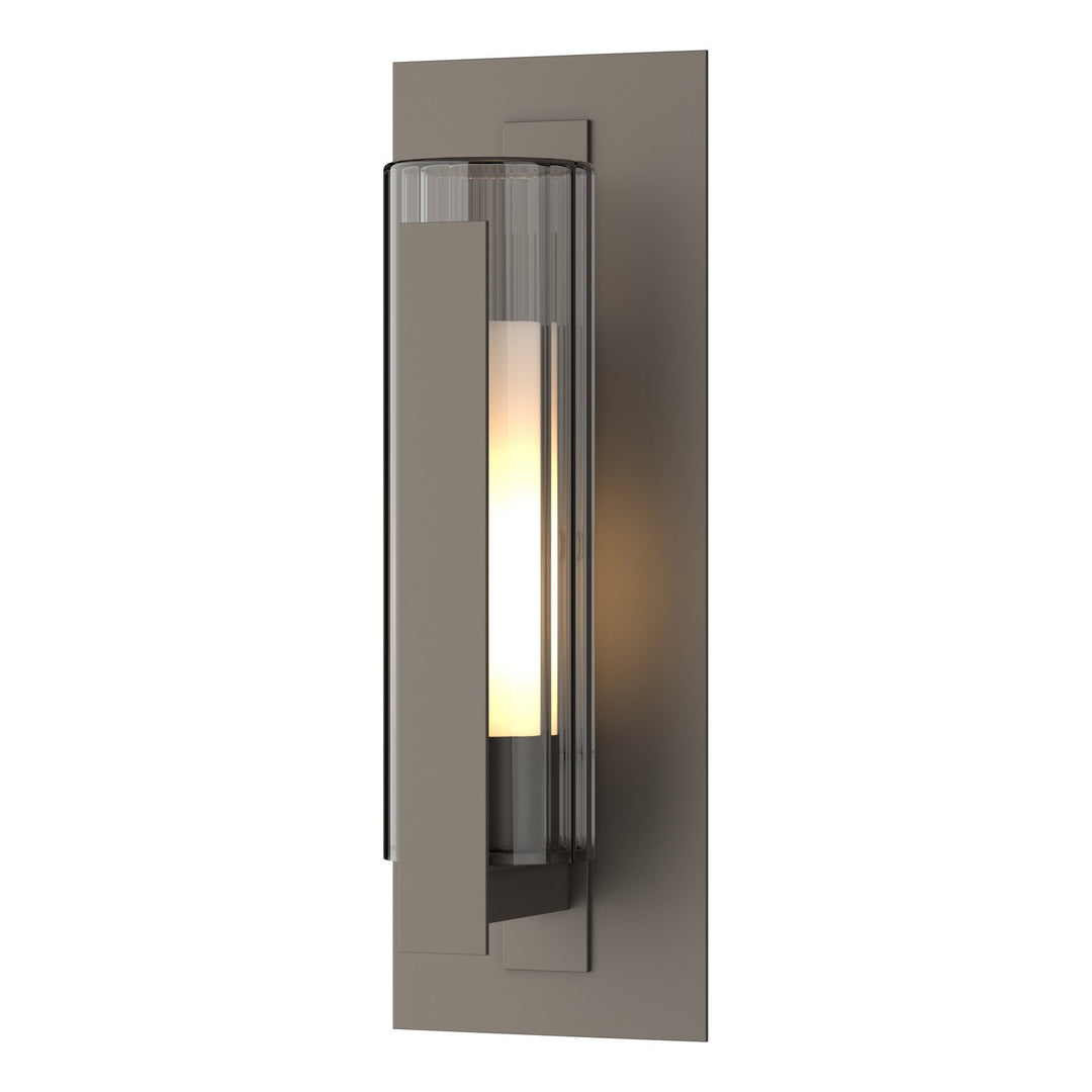 Hubbardton Forge Canada - 307282-SKT-77-ZU0658 - One Light Outdoor Wall Sconce - Vertical Bar - Coastal Dark Smoke