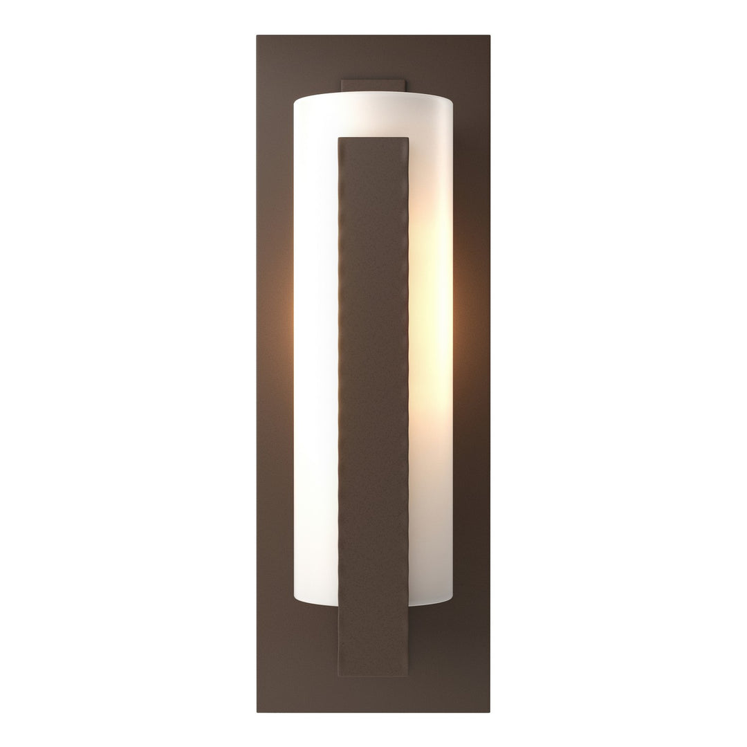Hubbardton Forge Canada - 307286-SKT-75-GG0034 - One Light Outdoor Wall Sconce - Vertical Bar - Coastal Bronze