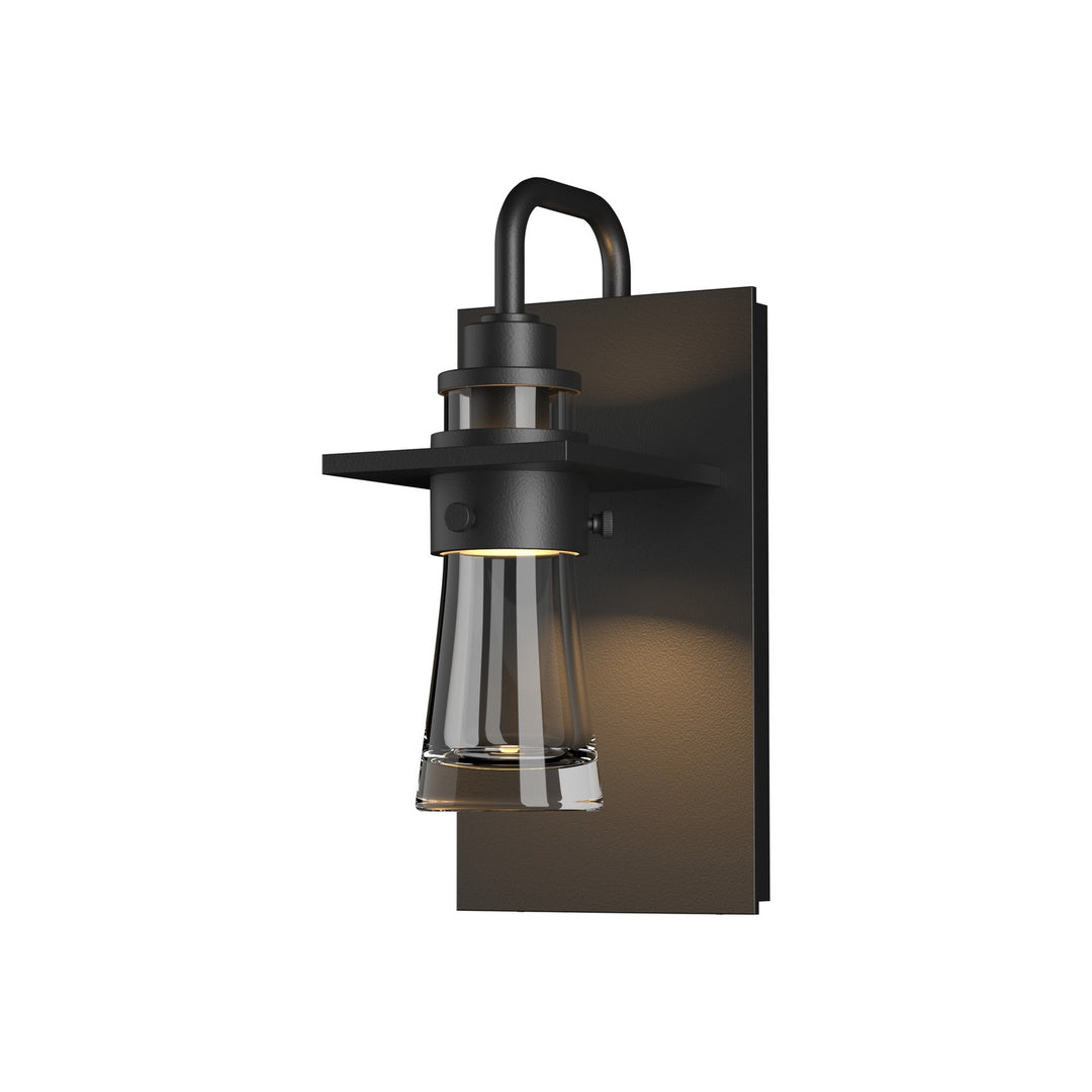 Hubbardton Forge Canada - 307710-SKT-80-ZM0343 - One Light Outdoor Wall Sconce - Erlenmeyer - Coastal Black