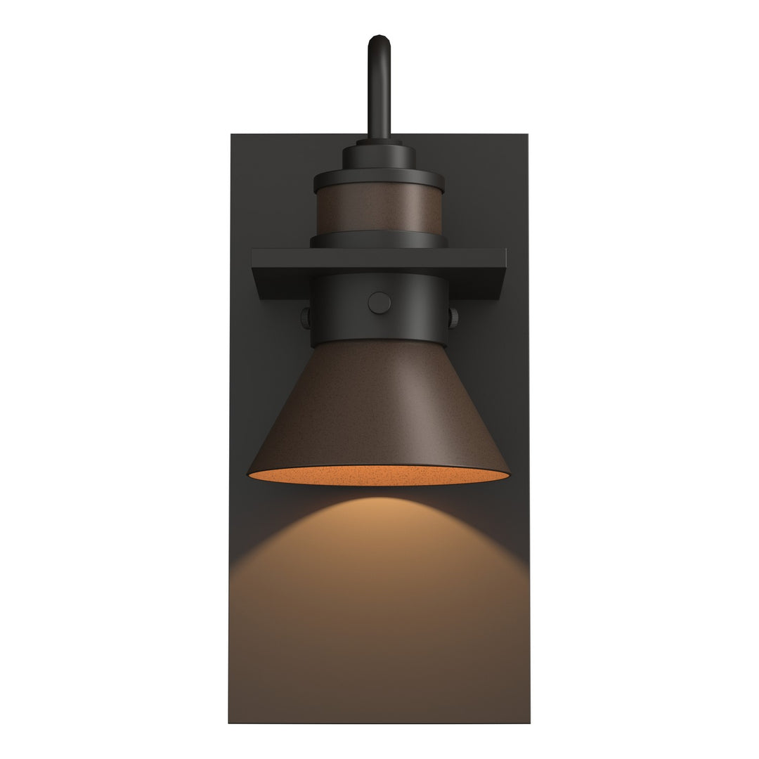Hubbardton Forge Canada - 307716-SKT-14-75 - One Light Outdoor Wall Sconce - Erlenmeyer - Coastal Oil Rubbed Bronze