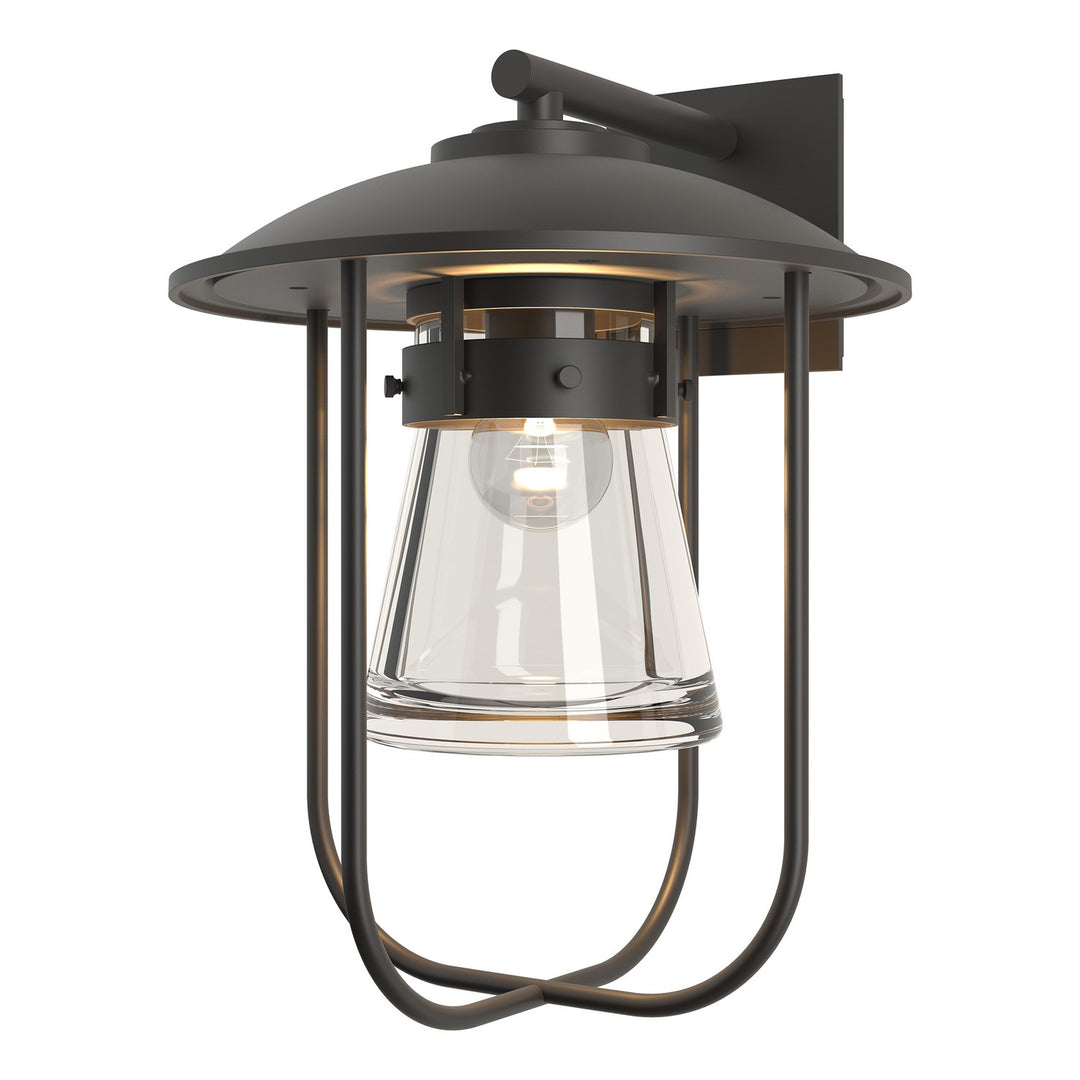Hubbardton Forge Canada - 307720-SKT-14-ZM0467 - One Light Outdoor Wall Sconce - Erlenmeyer - Coastal Oil Rubbed Bronze