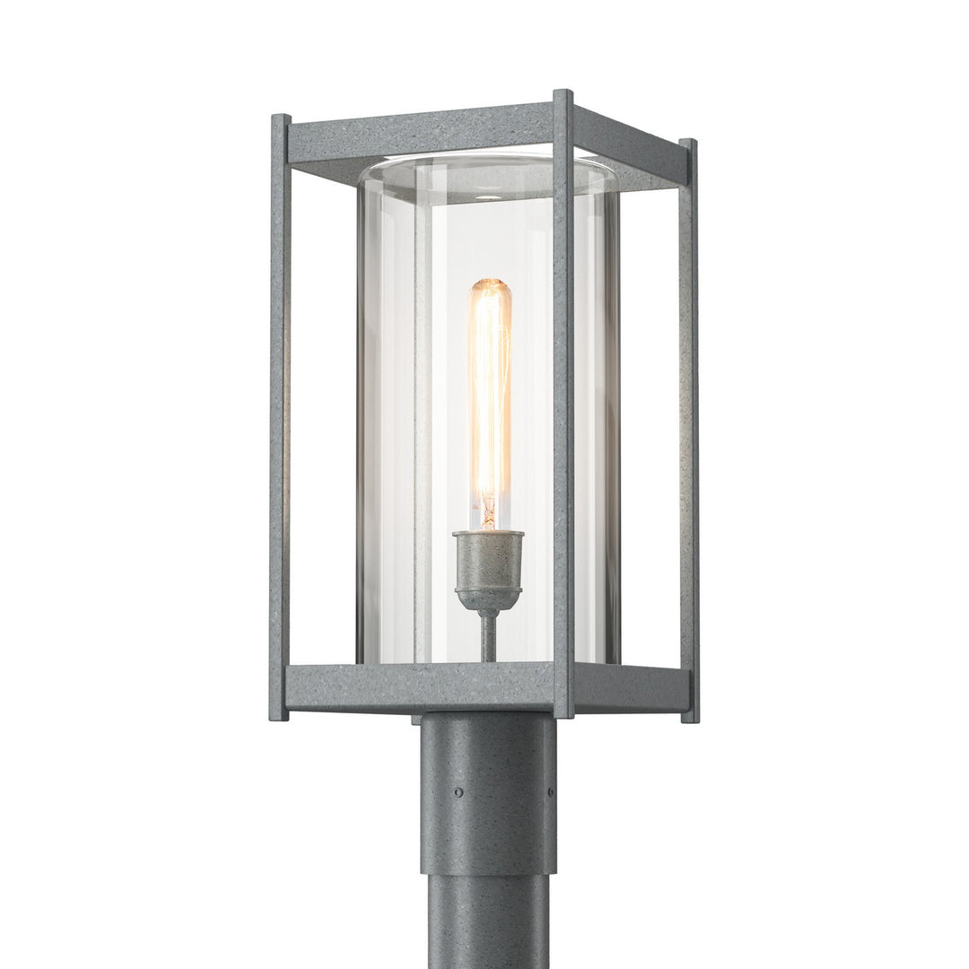 Hubbardton Forge Canada - 342021-SKT-78-ZM0732 - One Light Outdoor Post Mount - Cela - Coastal Burnished Steel