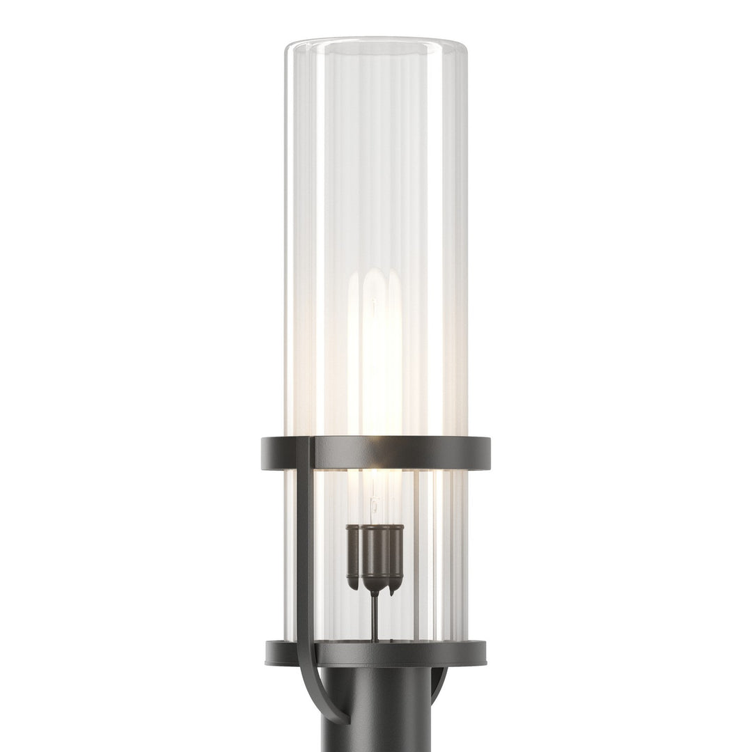 Hubbardton Forge Canada - 342025-SKT-80-ZM0745 - One Light Outdoor Post Mount - Alcove - Coastal Black