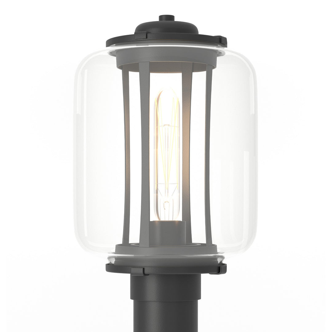Hubbardton Forge Canada - 342553-SKT-80-ZM0724 - One Light Outdoor Post Mount - Fairwinds - Coastal Black