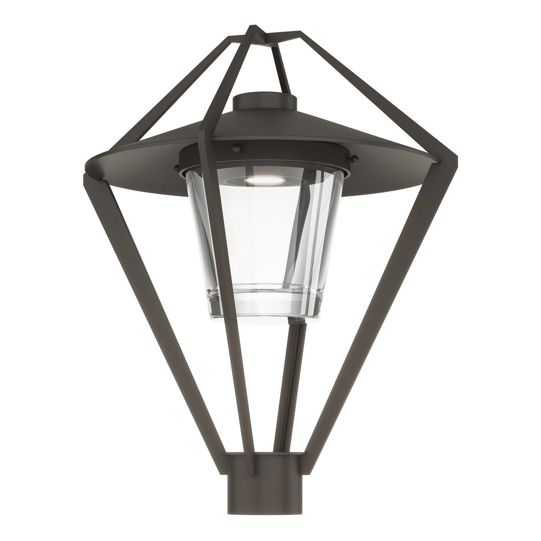 Hubbardton Forge Canada - 342651-SKT-77-ZM0727 - One Light Outdoor Post Mount - Stellar - Coastal Dark Smoke