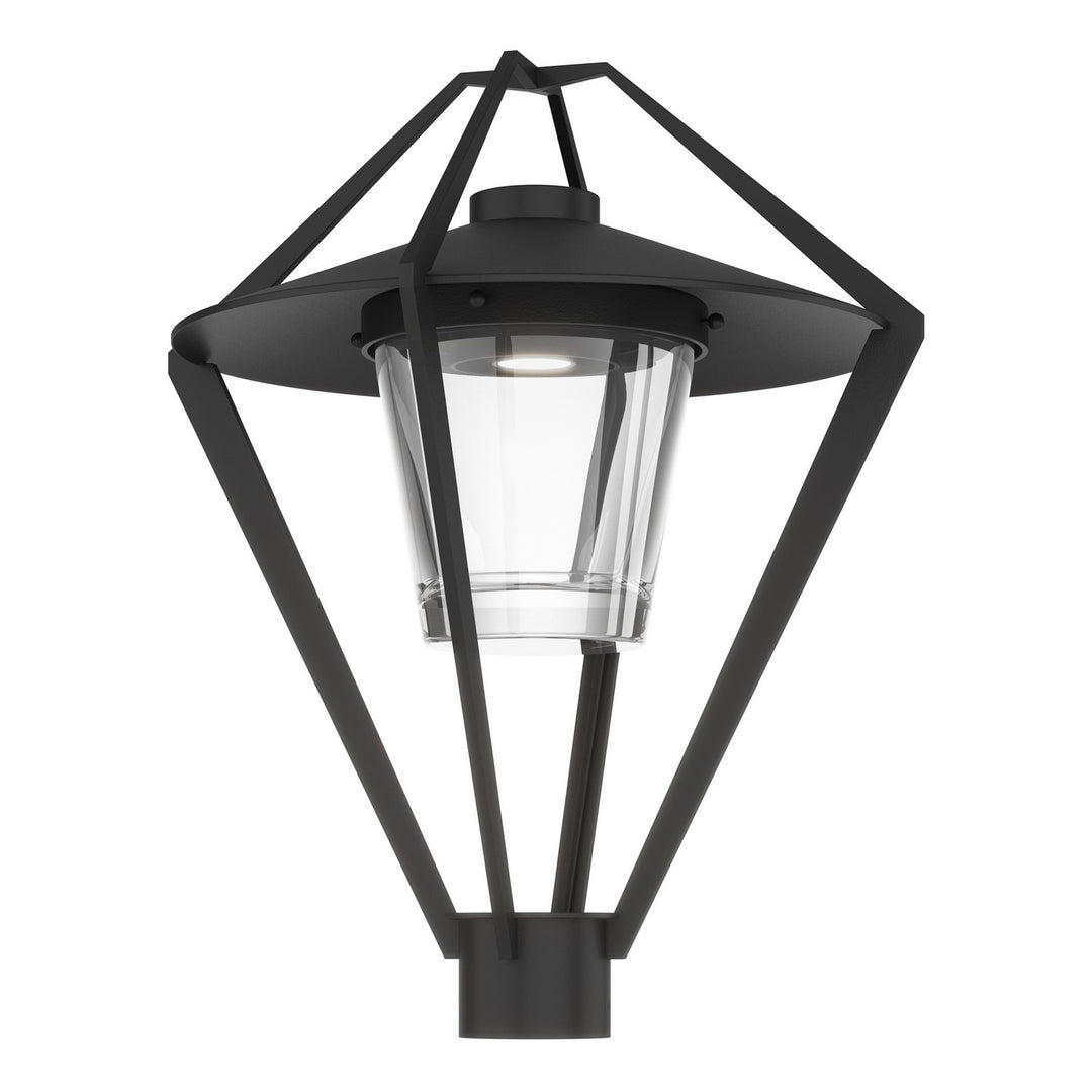 Hubbardton Forge Canada - 342651-SKT-80-ZM0727 - One Light Outdoor Post Mount - Stellar - Coastal Black