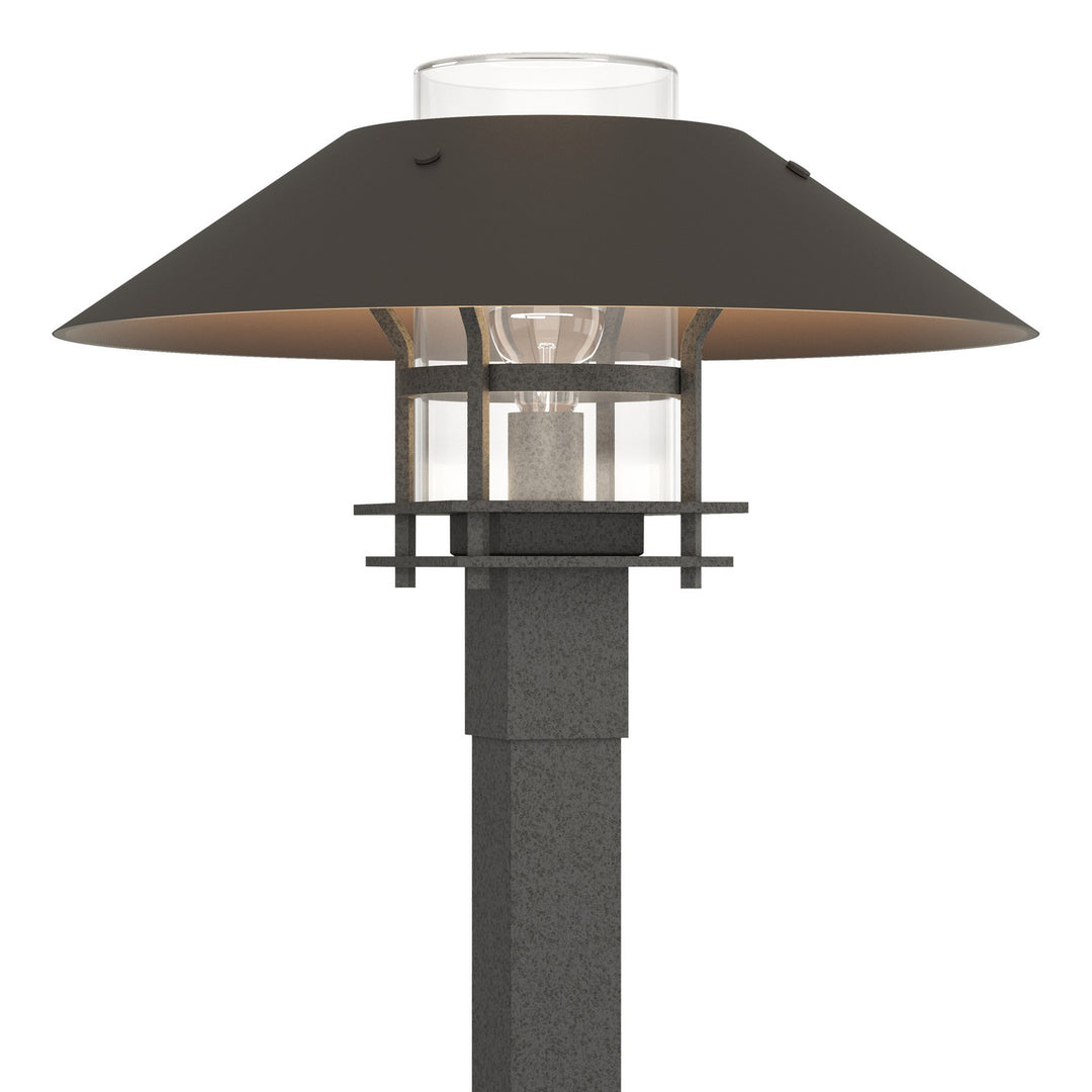 Hubbardton Forge Canada - 344227-SKT-20-77-ZM0026 - One Light Outdoor Post Mount - Henry - Coastal Natural Iron
