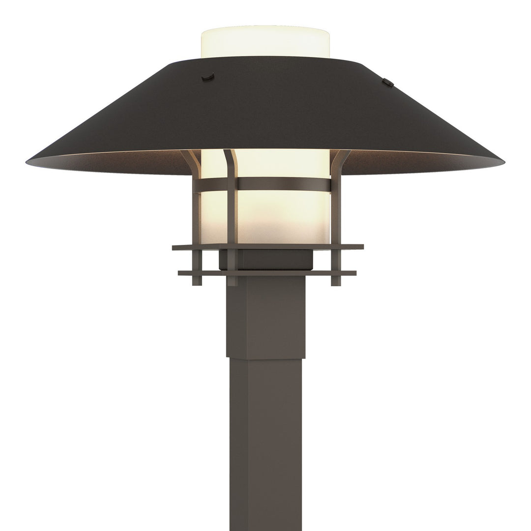 Hubbardton Forge Canada - 344227-SKT-77-14-GG0026 - One Light Outdoor Post Mount - Henry - Coastal Dark Smoke