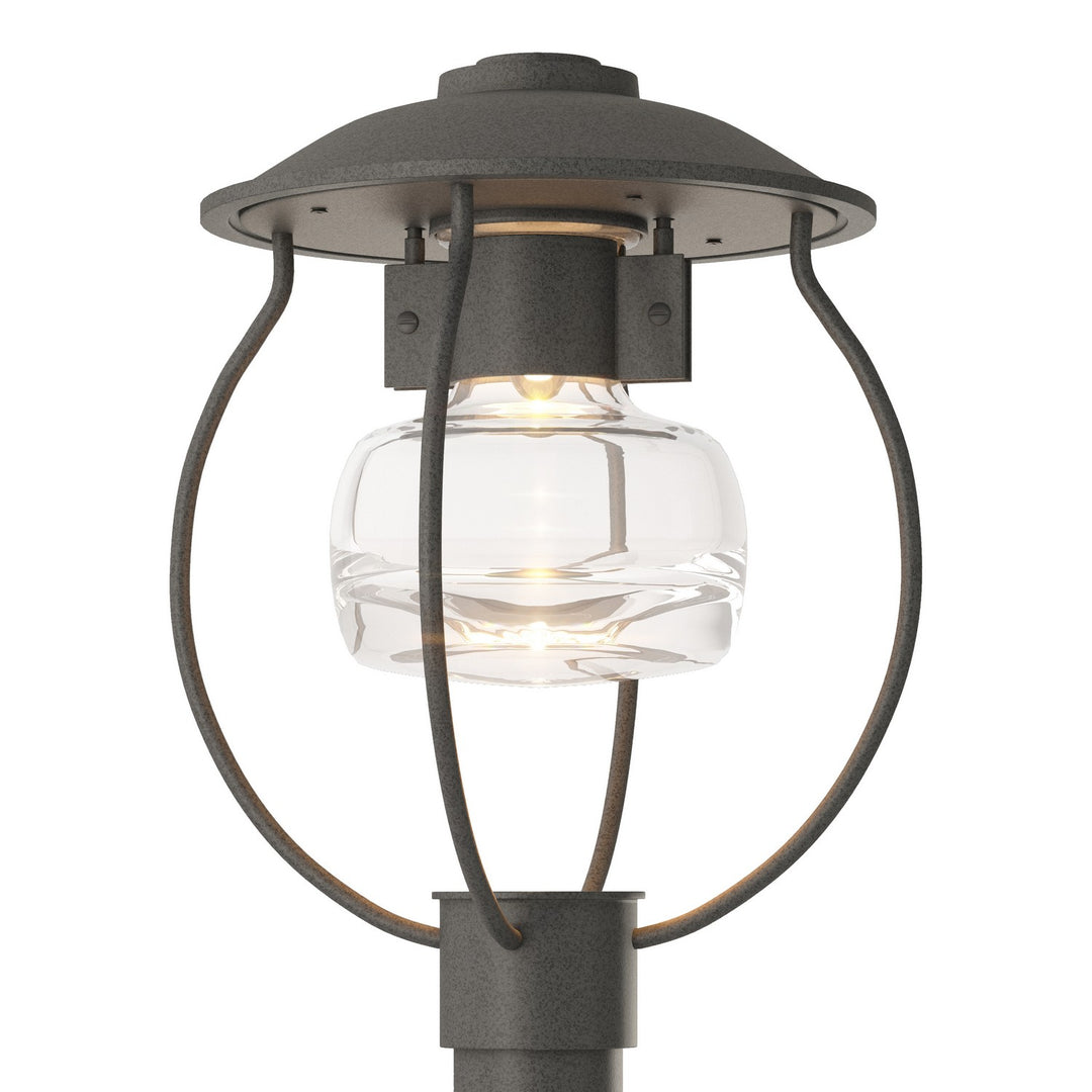 Hubbardton Forge Canada - 344810-SKT-20-ZM0447 - One Light Outdoor Post Mount - Mason - Coastal Natural Iron