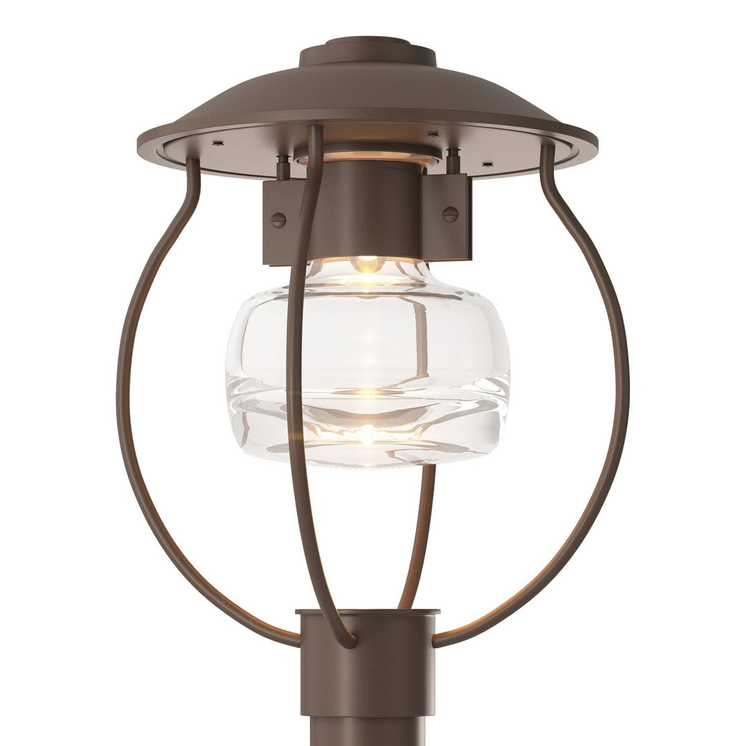 Hubbardton Forge Canada - 344810-SKT-75-ZM0447 - One Light Outdoor Post Mount - Mason - Coastal Bronze