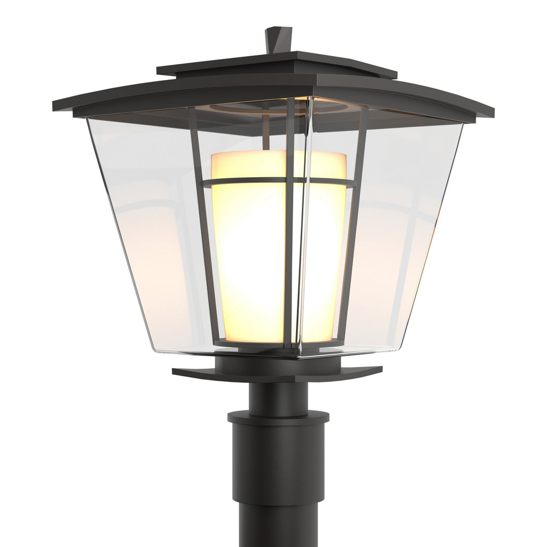 Hubbardton Forge Canada - 344820-SKT-14-ZU0287 - One Light Outdoor Post Mount - Beacon Hall - Coastal Oil Rubbed Bronze