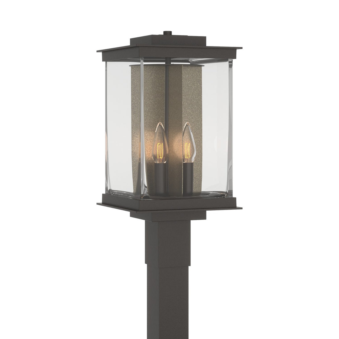 Hubbardton Forge Canada - 344840-SKT-14-83-ZM0703 - Four Light Outdoor Post Mount - Kingston - Coastal Oil Rubbed Bronze