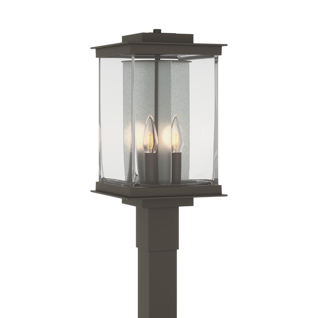 Hubbardton Forge Canada - 344840-SKT-77-81-ZM0703 - Four Light Outdoor Post Mount - Kingston - Coastal Dark Smoke