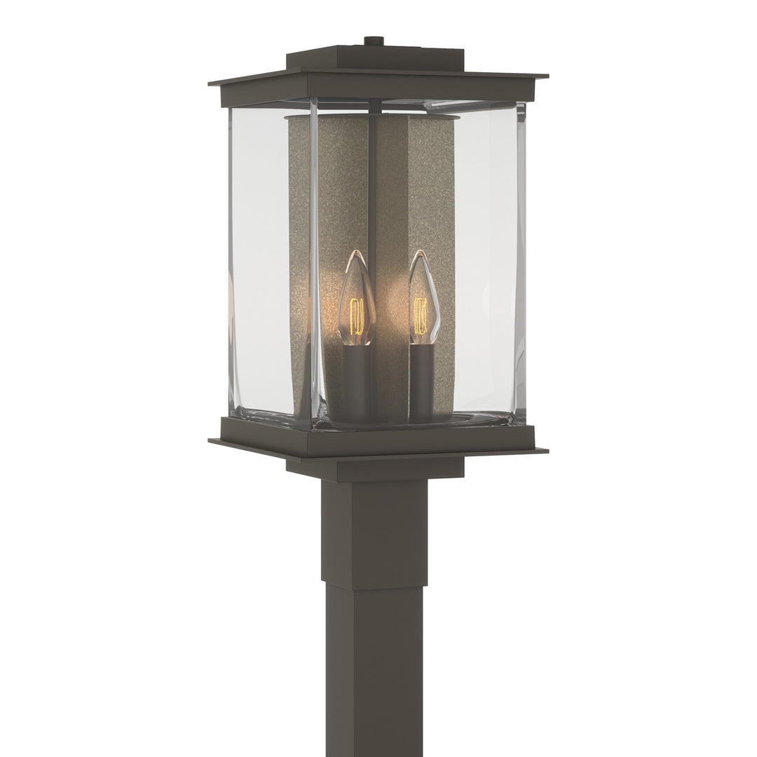 Hubbardton Forge Canada - 344840-SKT-77-83-ZM0703 - Four Light Outdoor Post Mount - Kingston - Coastal Dark Smoke