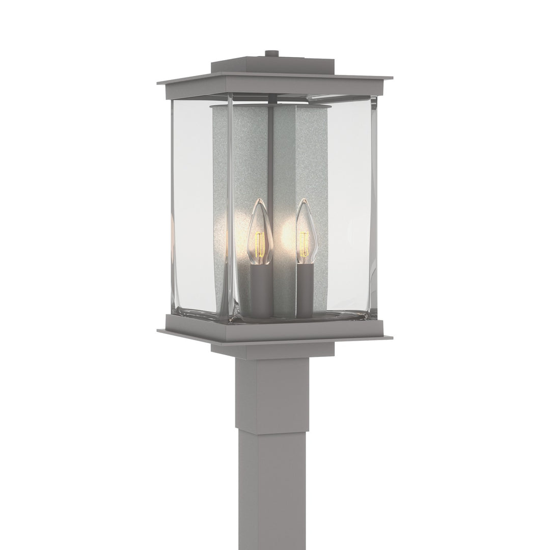 Hubbardton Forge Canada - 344840-SKT-78-81-ZM0703 - Four Light Outdoor Post Mount - Kingston - Coastal Burnished Steel