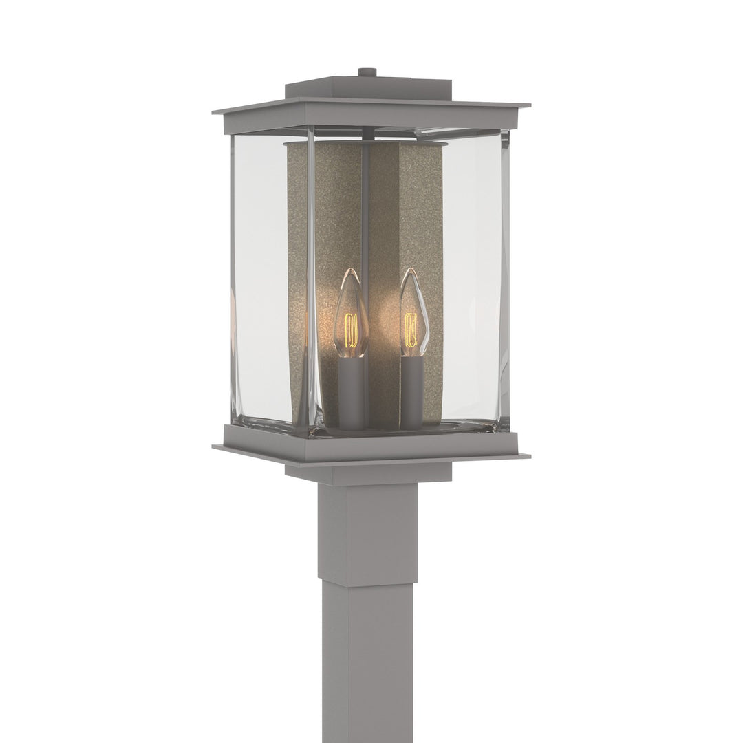 Hubbardton Forge Canada - 344840-SKT-78-83-ZM0703 - Four Light Outdoor Post Mount - Kingston - Coastal Burnished Steel