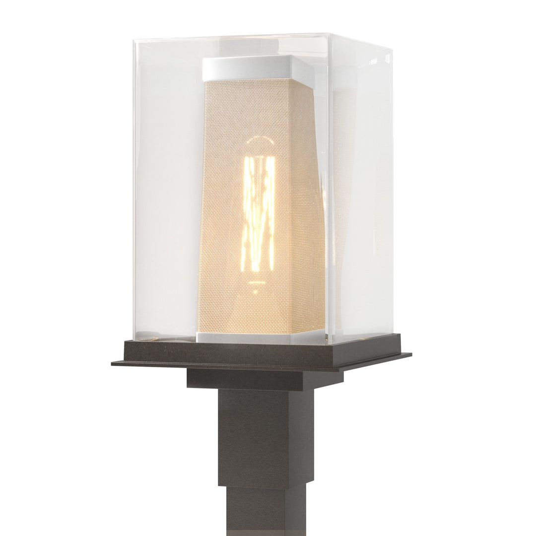 Hubbardton Forge Canada - 344850-SKT-14-72-ZM0084 - One Light Outdoor Post Mount - Polaris - Coastal Oil Rubbed Bronze