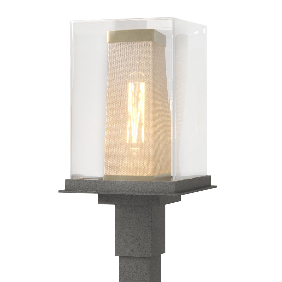Hubbardton Forge Canada - 344850-SKT-20-70-ZM0084 - One Light Outdoor Post Mount - Polaris - Coastal Natural Iron