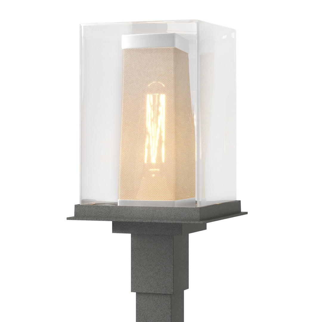 Hubbardton Forge Canada - 344850-SKT-20-72-ZM0084 - One Light Outdoor Post Mount - Polaris - Coastal Natural Iron