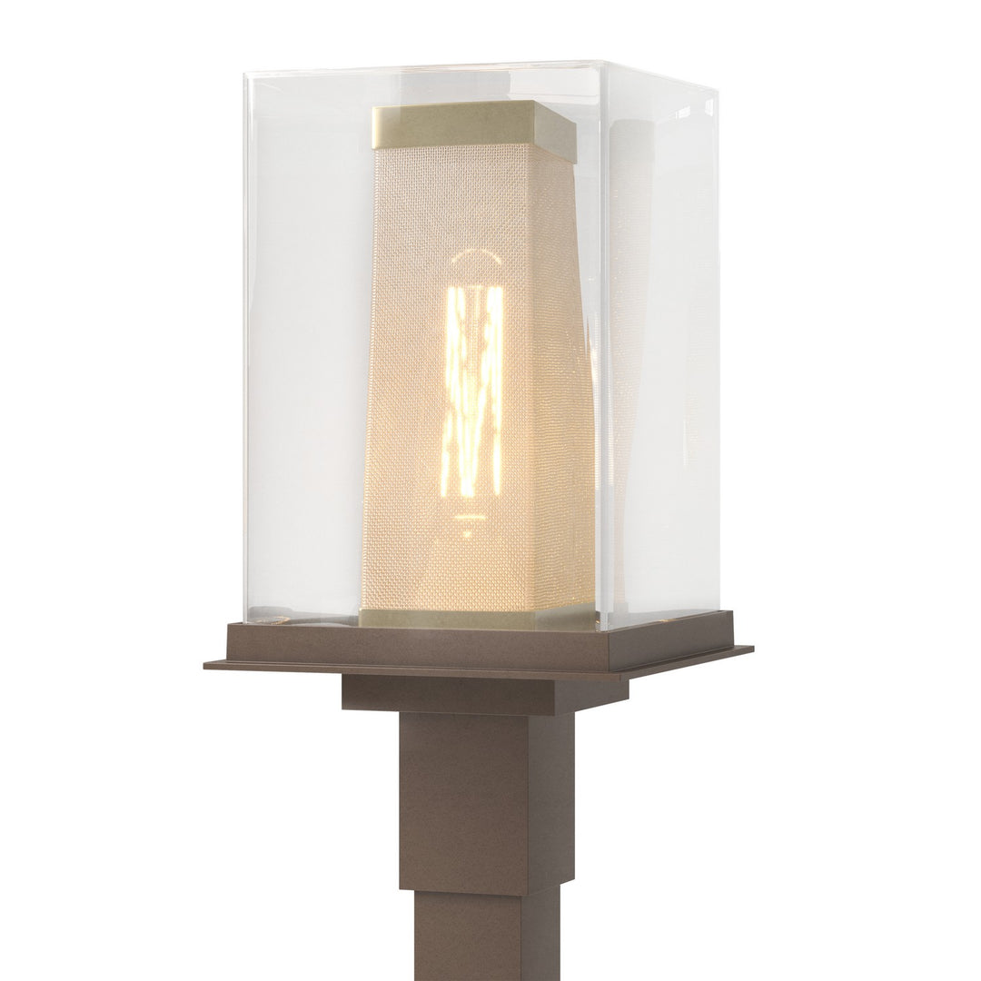 Hubbardton Forge Canada - 344850-SKT-75-70-ZM0084 - One Light Outdoor Post Mount - Polaris - Coastal Bronze