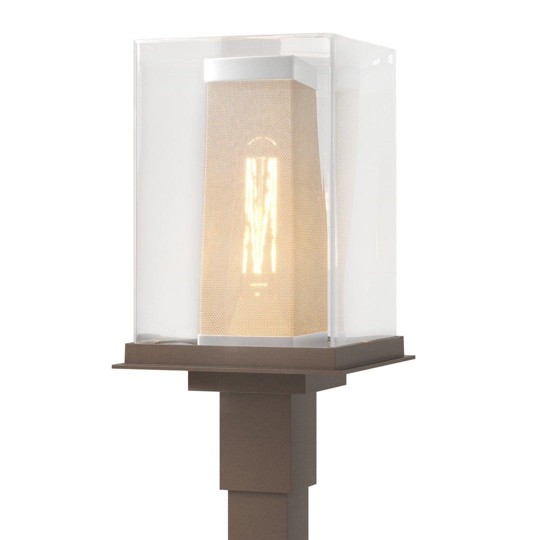 Hubbardton Forge Canada - 344850-SKT-75-72-ZM0084 - One Light Outdoor Post Mount - Polaris - Coastal Bronze