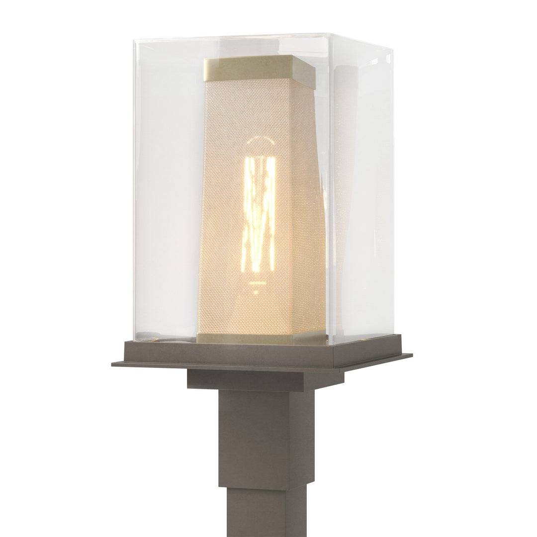Hubbardton Forge Canada - 344850-SKT-77-70-ZM0084 - One Light Outdoor Post Mount - Polaris - Coastal Dark Smoke