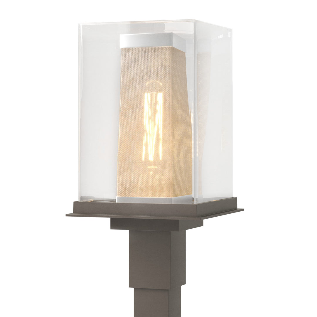 Hubbardton Forge Canada - 344850-SKT-77-72-ZM0084 - One Light Outdoor Post Mount - Polaris - Coastal Dark Smoke