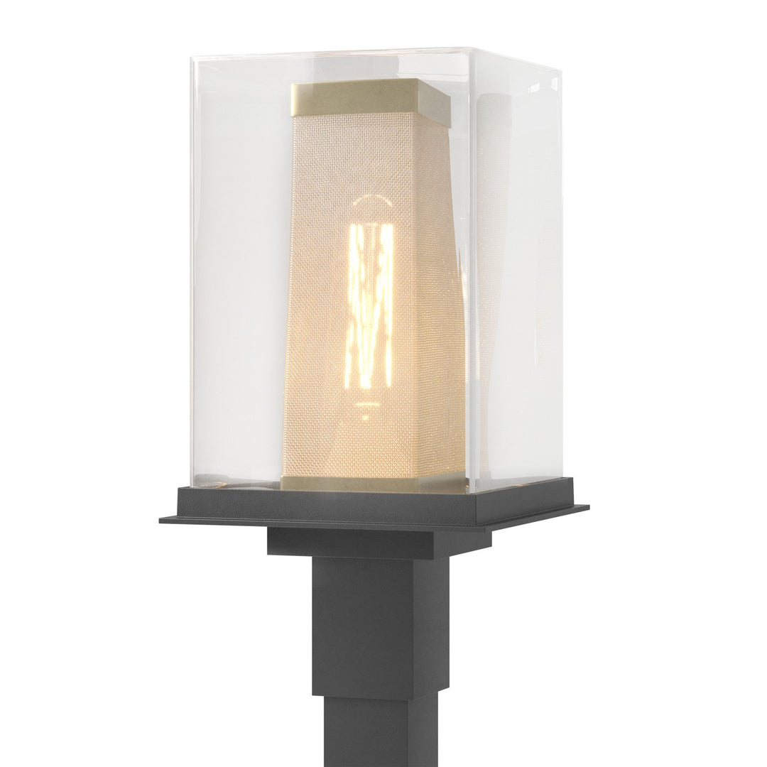 Hubbardton Forge Canada - 344850-SKT-80-70-ZM0084 - One Light Outdoor Post Mount - Polaris - Coastal Black