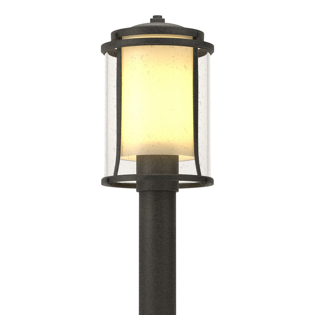 Hubbardton Forge Canada - 345610-SKT-20-ZS0283 - One Light Outdoor Post Mount - Meridian - Coastal Natural Iron
